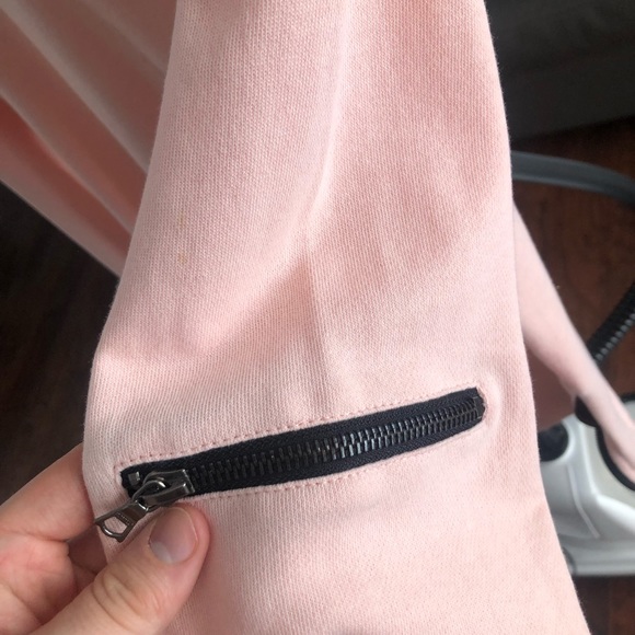 Lightweight pink athletic hoodie - Picture 4 of 4